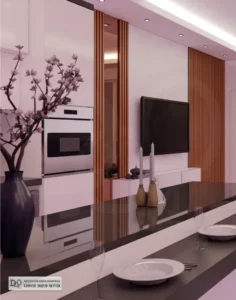 ظراحی و اجرای TV WALL