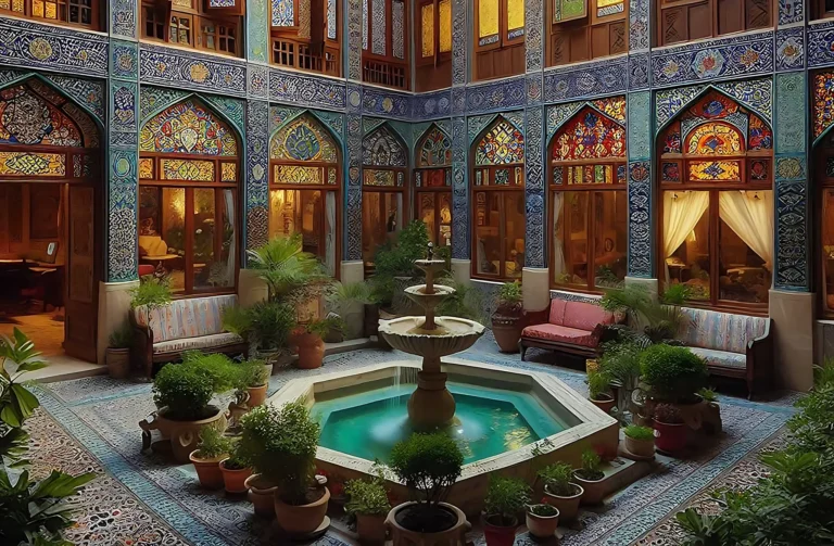 بازسازی بنای تاریخی سنتی در اصفهان